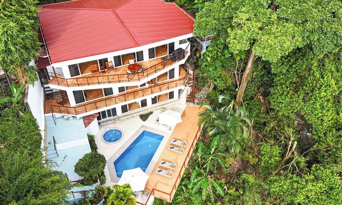 Manuel Antonio Casa | Casa Alegria, Ocean View, 4 bedroom Home