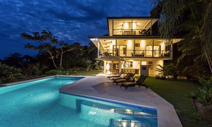 Dominical Casa | Casa Alta Vista con excelentes vistas