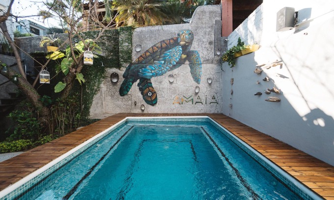 Sayulita Cabina | Casa Amaia on the main street and principal square of town.