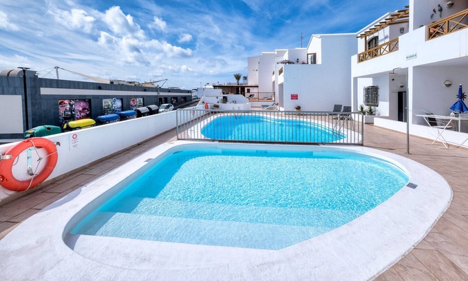 Puerto del Carmen Chalet De Esquí | Casa Appia a 300m de la playa,piscina climatizada