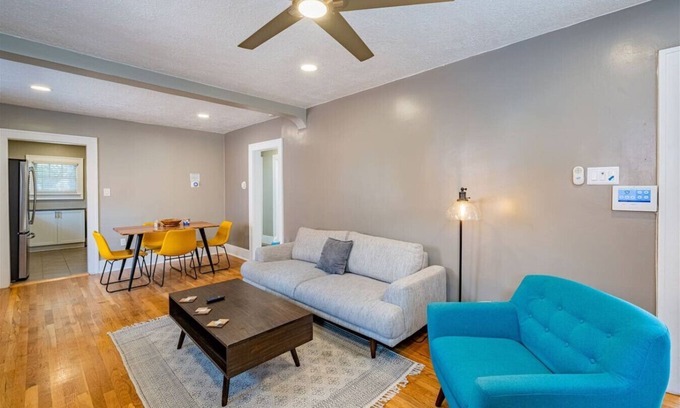Downtown Albuquerque Casa | Casa Azul - 3 bedroom