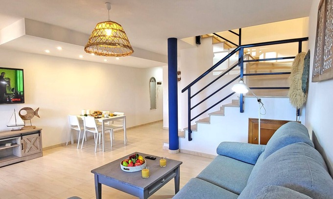 Pájara Casa | Casa Bella Vista, La Lajita, Meerblick, Internet