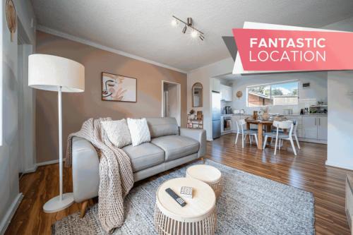Everard Park Apartamento | Casa Boho - 2BR Central WiFi