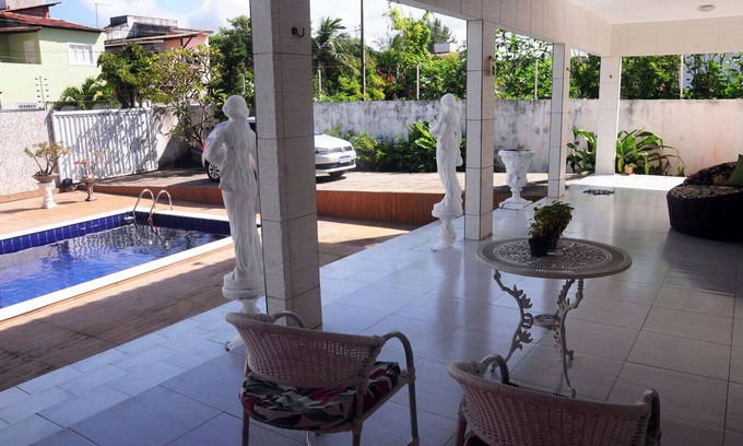 Jacuma Casa | Casa c Piscina, Churrasq e muito lazer em Conde/PB