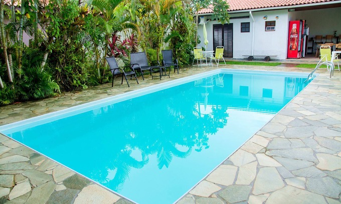 Morada da Praia Casa | Casa c Piscina e Churrasq na Praia da Boracéia/SP