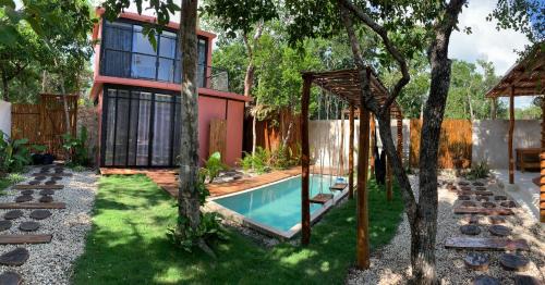 Soliman Bay Casa | Casa CÅLŪ Cozy & Confortable Jungle House with Pooll