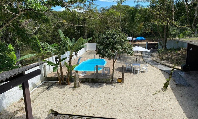 Pontal do Parana Casa | Casa Camping Pontal do Sul - Chalet with pool in Pontal do Sul