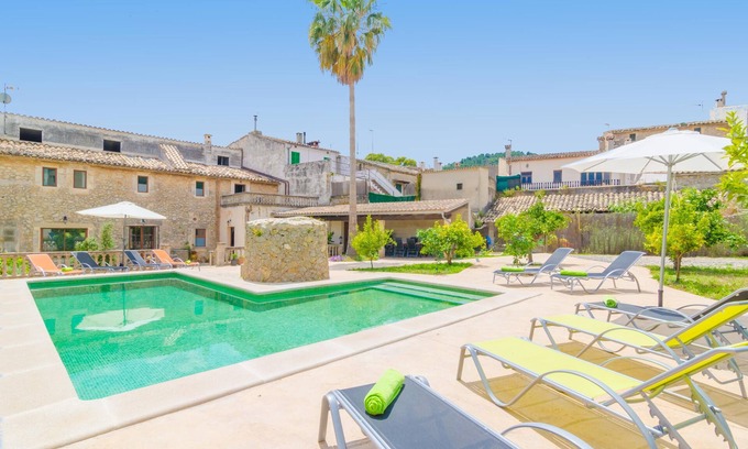 Mancor de la Vall Villa | CASA CANALS - Villa con piscina privada en Mancor De La Vall. WiFi Gratis