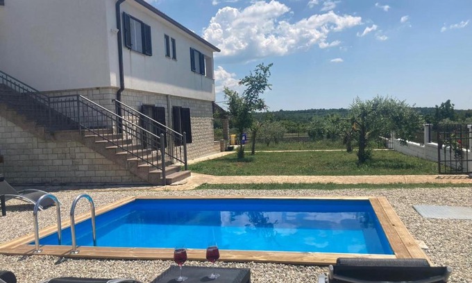 Kanfanar Apartamento | Casa Cerin with Private Pool