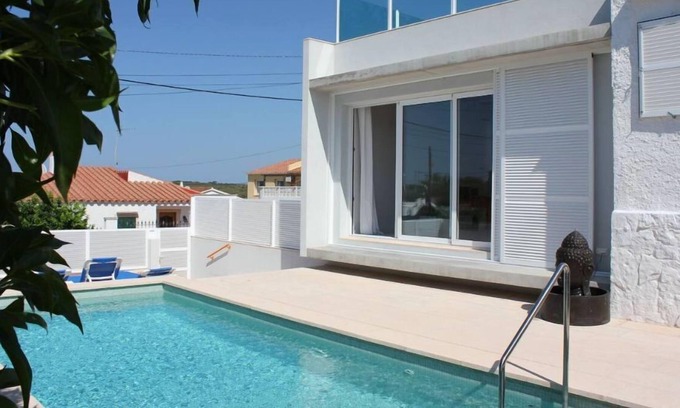 Cala en Porter Villa | Villa de tres dormitorios con su propia piscina y jacuzzi. Fantástica terraza en la azotea