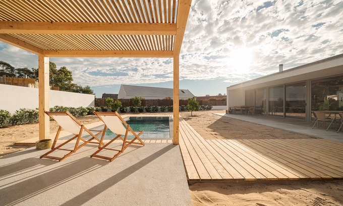 Troia Casa | CASA CIMA Comporta Modern Bliss Private Pool Award Winning Design