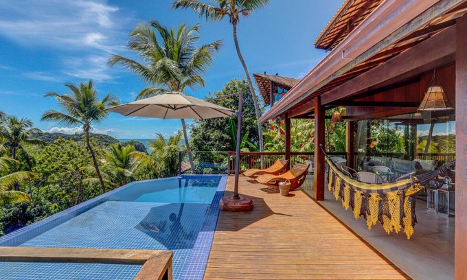 Itacare Casa | Casa com 5 Suítes, Piscina e Churrasqueira