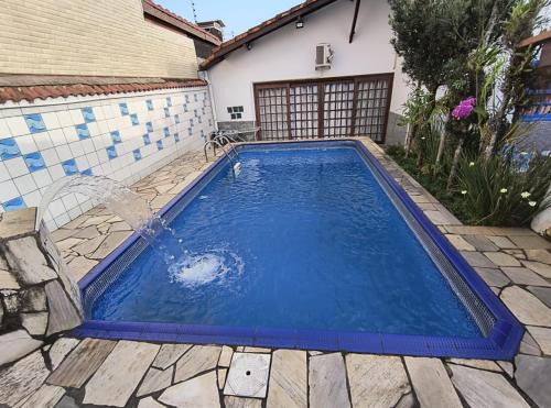 Balneario Cidade Atlantica Casa | Casa com piscina aconchegante Guarujá SP