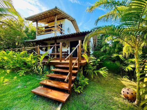 Curuipe Casa | Casa com piscina e vista para a Praia do Espelho