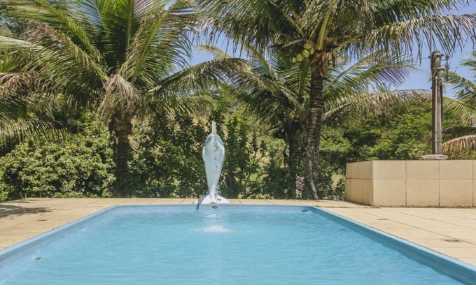 Pirai Casa | Casa com piscina e vista para montanha em Pirai