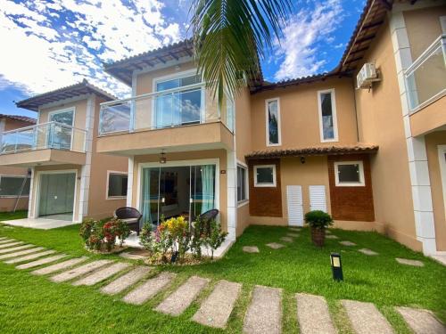 Ossos Apartamento | Casa com piscina em condomínio na Rasa