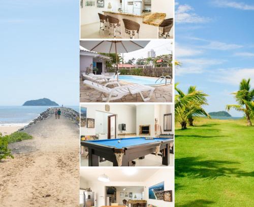 Itacolomi Casa | Casa Completa com Piscina Churrasqueira Sinuca Wi-Fi e Garagem para 4 Carros a 350m da Praia Acomoda 12 Pessoas, 4 Quartos com Ar-Condicionado