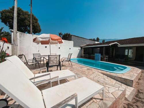 Folha Seca Casa | Casa completa com Piscina e Área de Churrasco