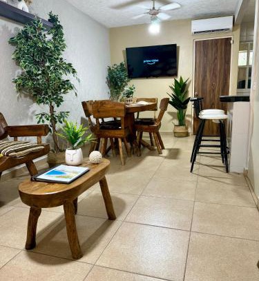 Ixtapa Apartamento | Casa con alberca a 8 Min de Playa