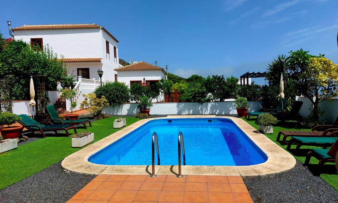 Barlovento Casa | Casa con piscina compartida en el norte de La Palma-Canarias