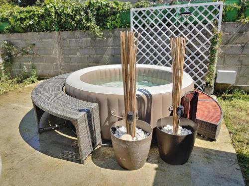 Gondomar Apartamento | Casa con piscina y jacuzzi