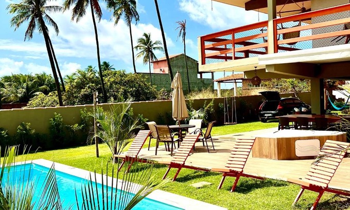 Coruripe Casa | Casa Coruripe - Casa na Lagoa do Pau - Acomoda 20 com cama - Coruripe - Alagoas