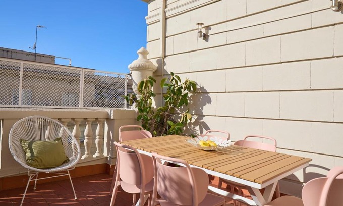 L'Antiga Esquerra de l'Eixample Apartamento | Casa Cosi - Terrace 2