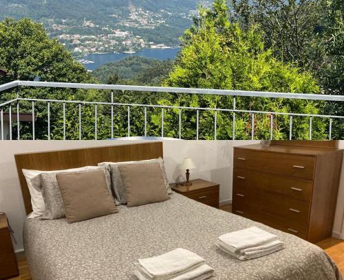 Cova Apartamento | Casa de Casarelhos - Terraço - Vistas rio e serra