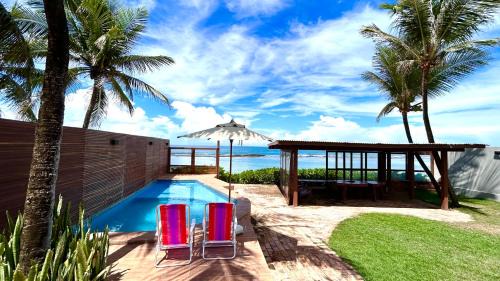 Barra de Sao Miguel Casa | Casa de Veraneio Beira Mar com 5 quartos