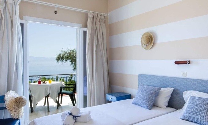 Dafnata Cama Y Desayuno | Casa dei Venti - Cozy Double Sea View Room