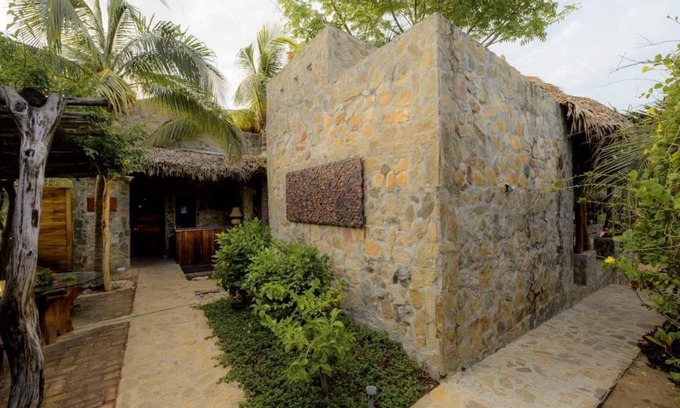 Santa María Tonameca Casa | Casa del Mar AC Rustic design Pool Breakfast