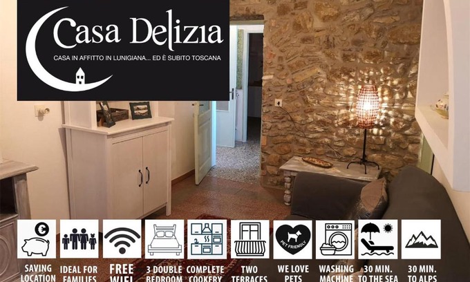 San Terenzo Monti Casa | Casa Delizia