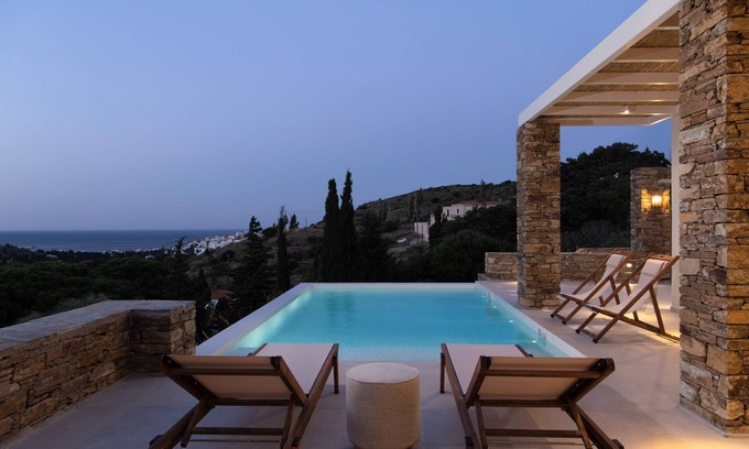 Andros Town Casa | Casa Di Fiori Andros Suites