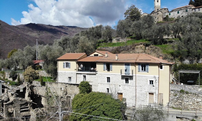 Nirasca Casa | casa Dino - Liguria casa de campo en perfecta tranquilidad, Alpes Marítimos y mar
