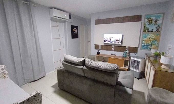Aracaju Apartamento | Casa do Naldo Hospedaria Aju - Cozy apartment for family vacations.