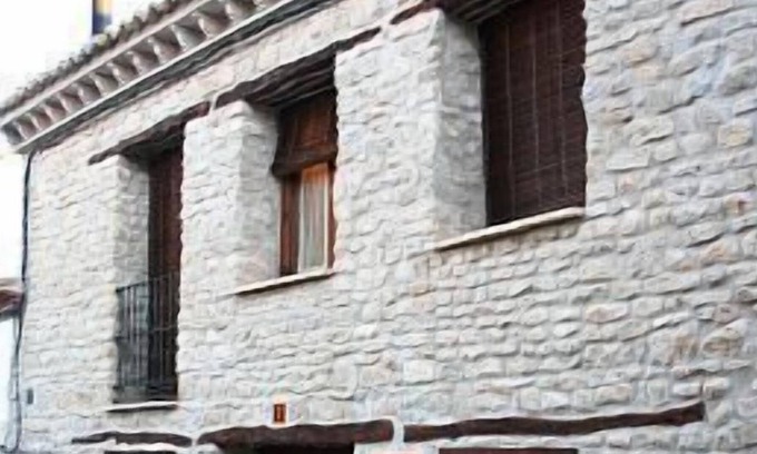 Lanaja Cabaña | Casa El Chusco 6 habitaciones con baño privado y jardín