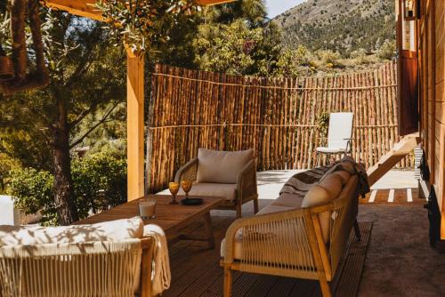 Canillas de Aceituno Cabina | Casa el Refugio Stilte Comfort Natuur Uniek