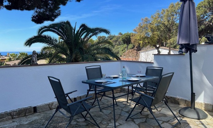 Tossa de Mar Casa | Casa Elia con vista al mar