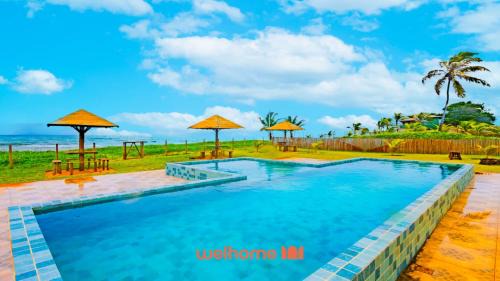Porto de Sauipe Casa | Casa em Entre Rios com Piscina Beira-Mar