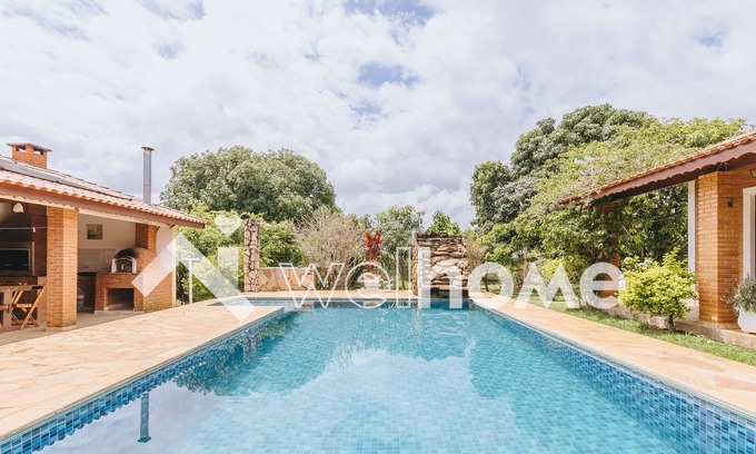 Pinhalzinho Cabaña | Casa em Pinhalzinho com Piscina e Churrasqueira