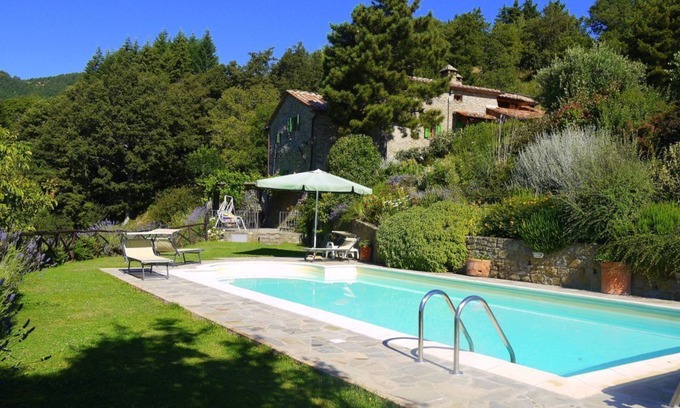 Cortona Villa | Villa Toscana, Aire acondicionado Piscina privada Vistas impresionantes, internet, biblioteca, barbacoa