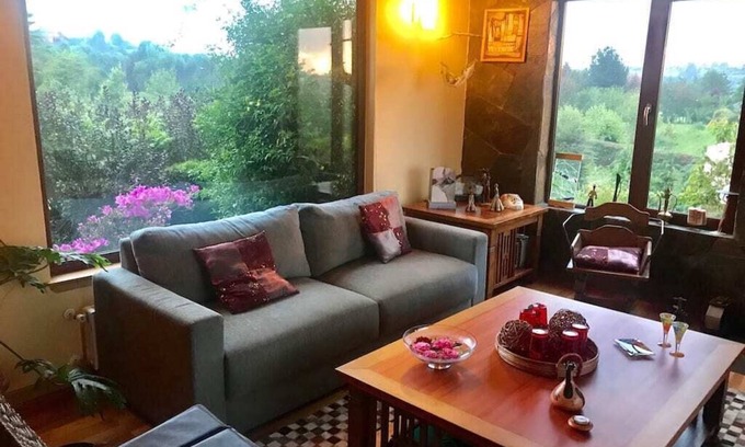 Puerto Varas Casa | Casa en altura con vistas al lago, campo y ciudad para 9 personas (Pet friendly)