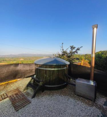 Ribera Alta Casa | Casa en la montaña con jacuzzi exterior y piscina