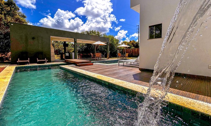 Itacimirim Casa | Casa Esmeralda - Condomínio Quintas das Lagoas - Carrinho Golf até a Praia