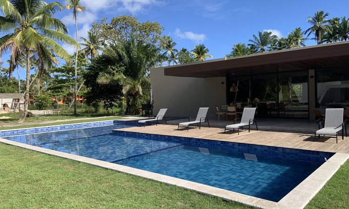 Morro de Sao Paulo Casa | Casa Estrela do Mar - Comfort and style in the best location on the Fourth Beach in MSP