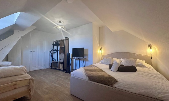 Brive-la-Gaillarde Apartamento | Casa Foch #2 - T1 bis - Proche Hyper Centre
