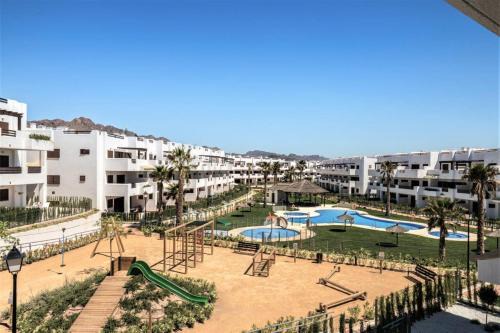Mar de Pulpi Apartamento | Casa Gecko apartamento para niños con piscina compartida