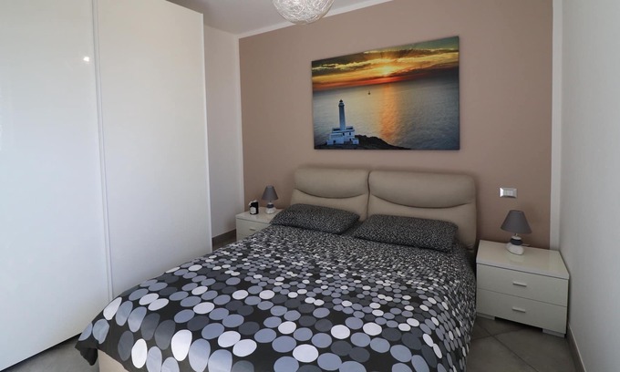 Otranto Apartamento | Casa Idrusa with balcony, close to the center and a few steps from the sea