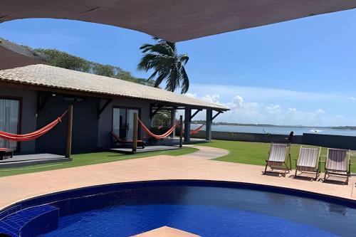 Marechal Deodoro Casa | Casa Ilha| beira mar, piscina aquecida, 4 suítes