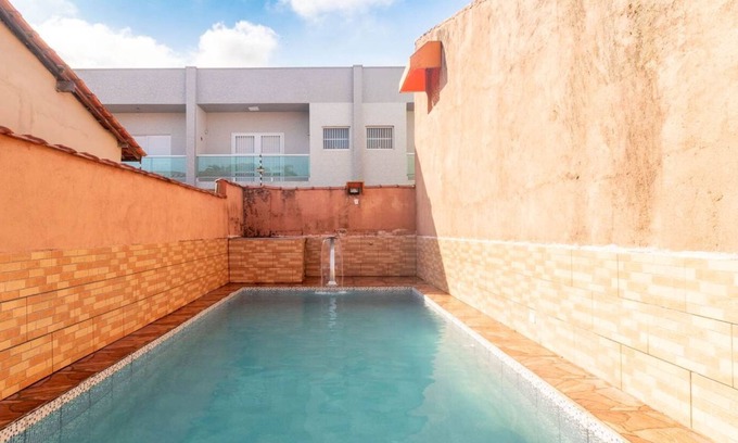 Tupy Casa | Casa incrivel em Itanhaem com piscina e lazer